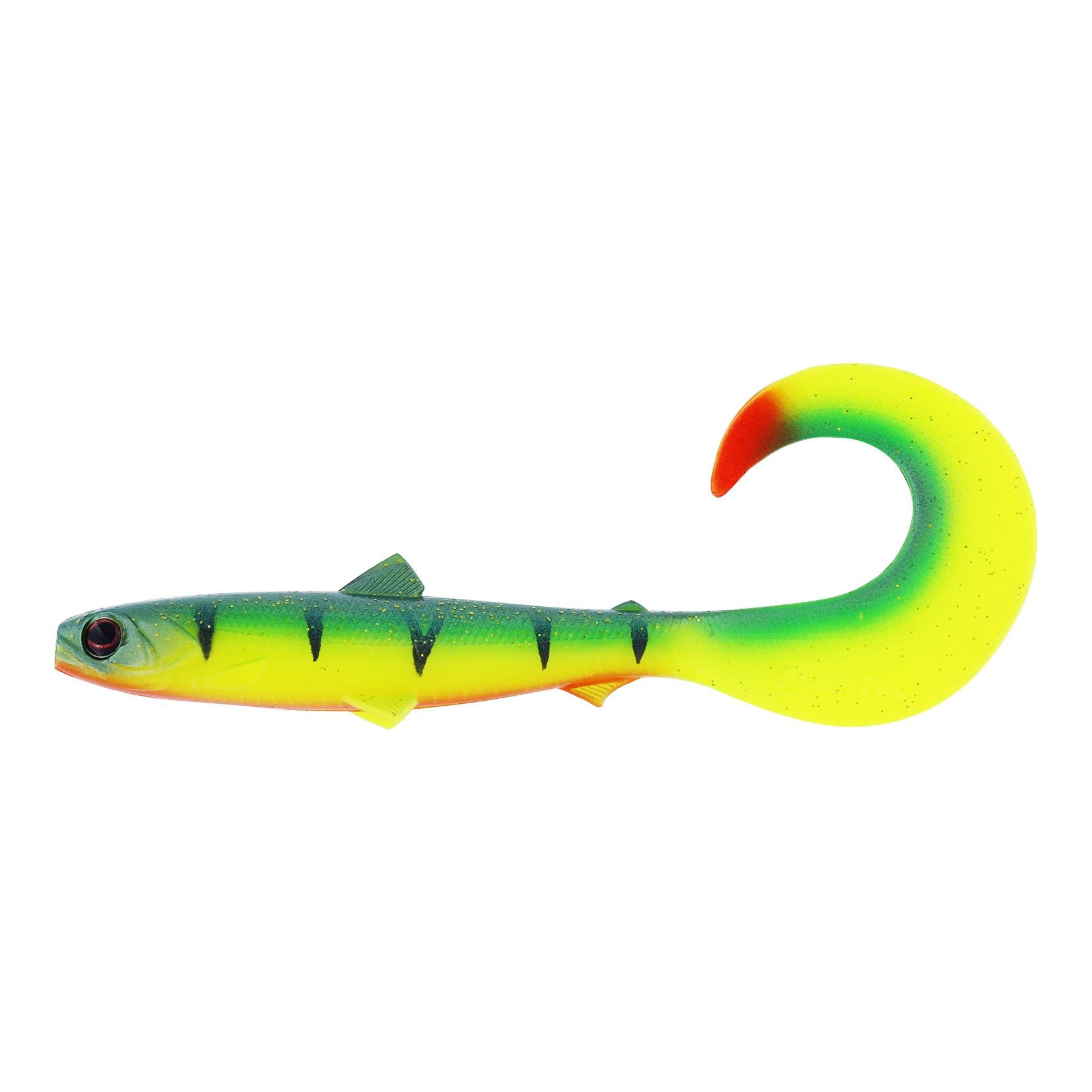 Westin BullTeez Curltail - Gummiköder - Tiger Perch -