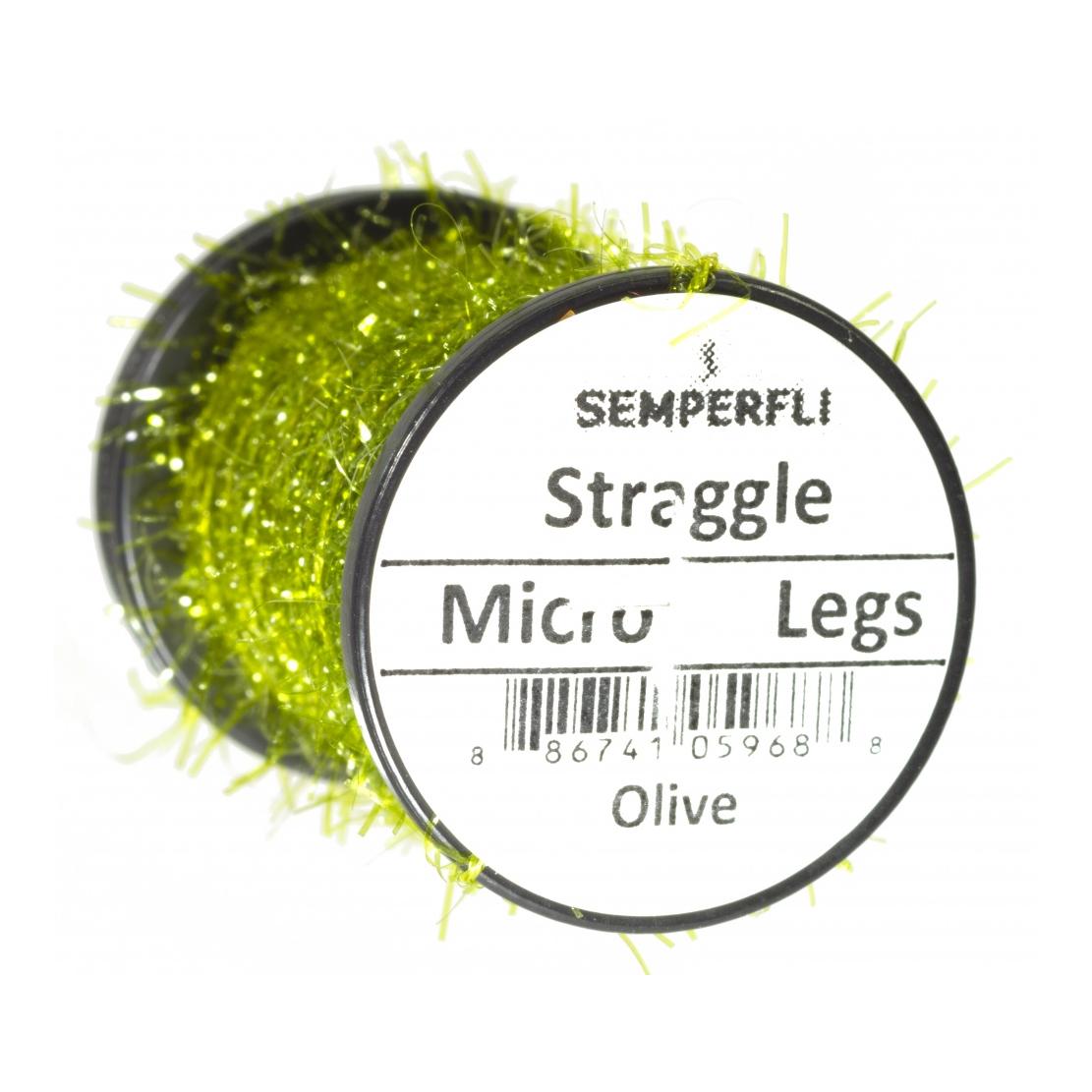 Semperfli Straggle Micro Legs - Olive - Chenille