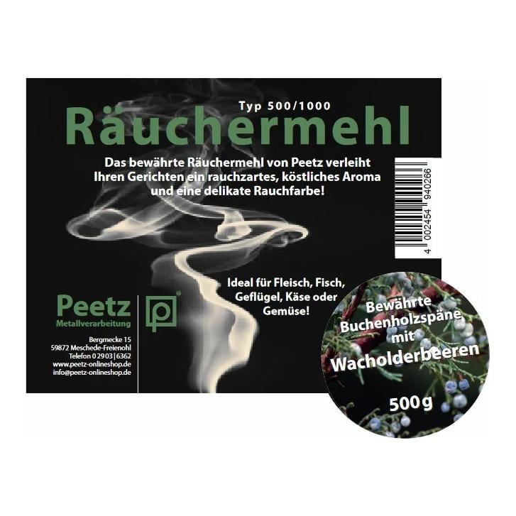 Peetz Räuchermehl mit Wacholderbeeren