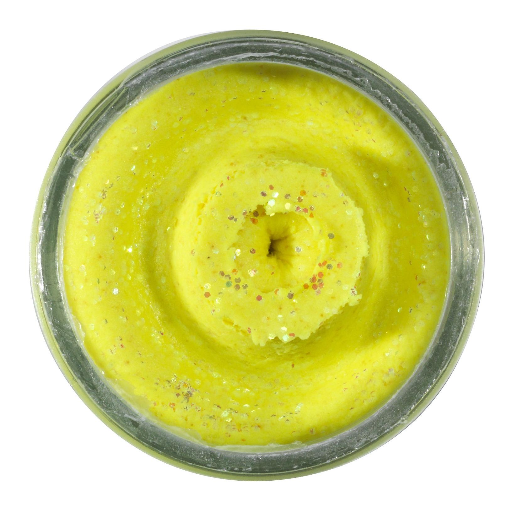 Image of Berkley Powerbait Sinking Sunshine Yellow Glitter - Forellenteig bei fischen.ch