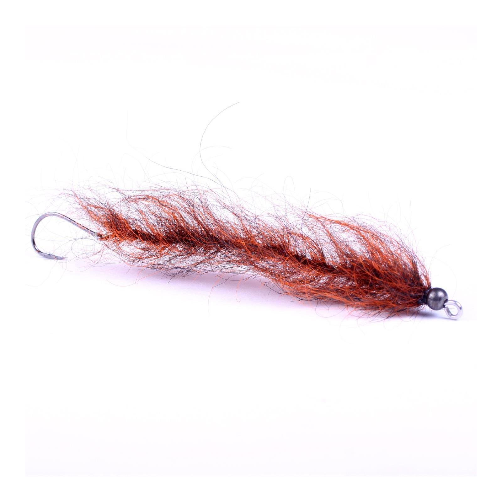 Image of Guideline Børstemark Hot Orange/Black - Streamer - Black/Orange - bei fischen.ch