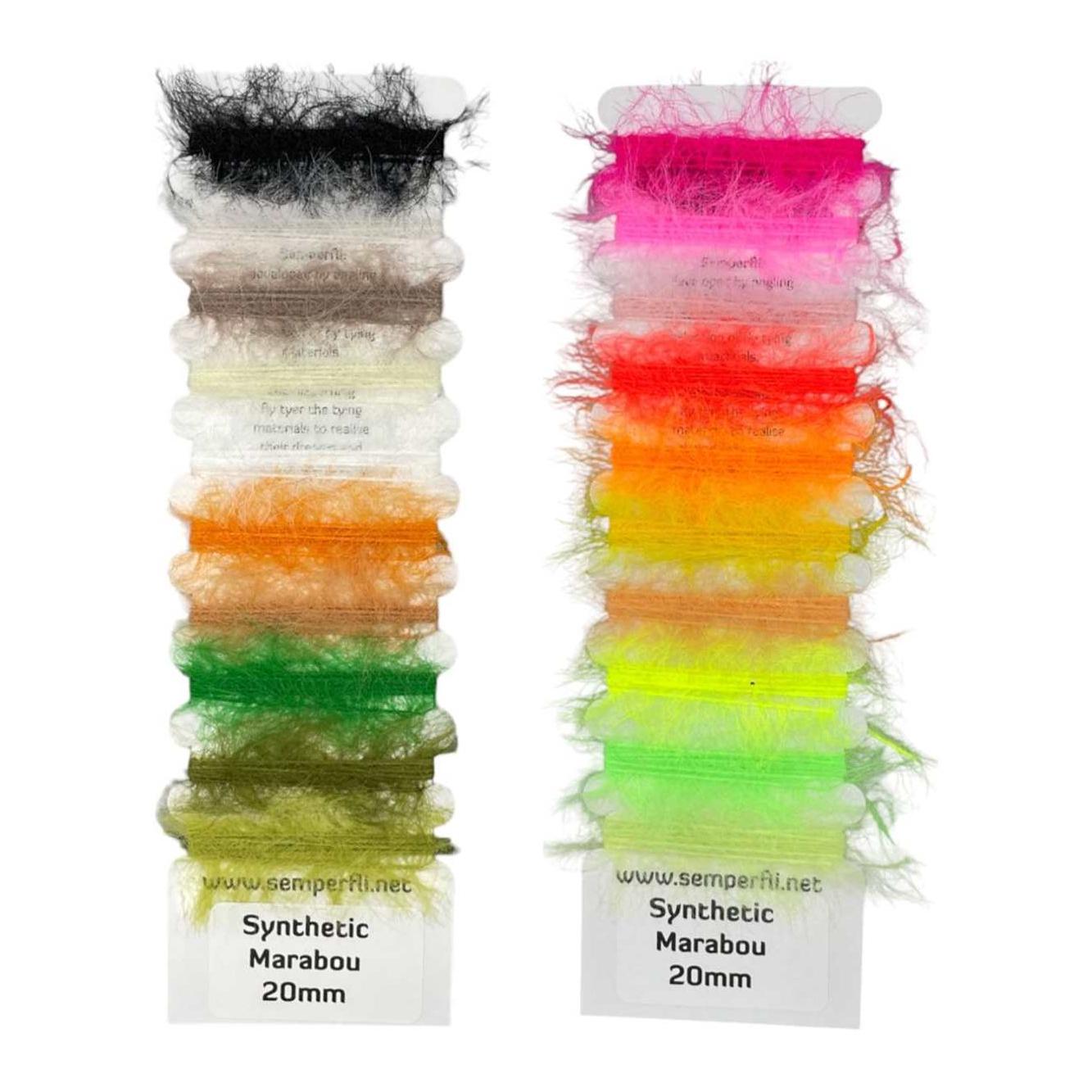 Synthetic Marabou 20mm Multicard