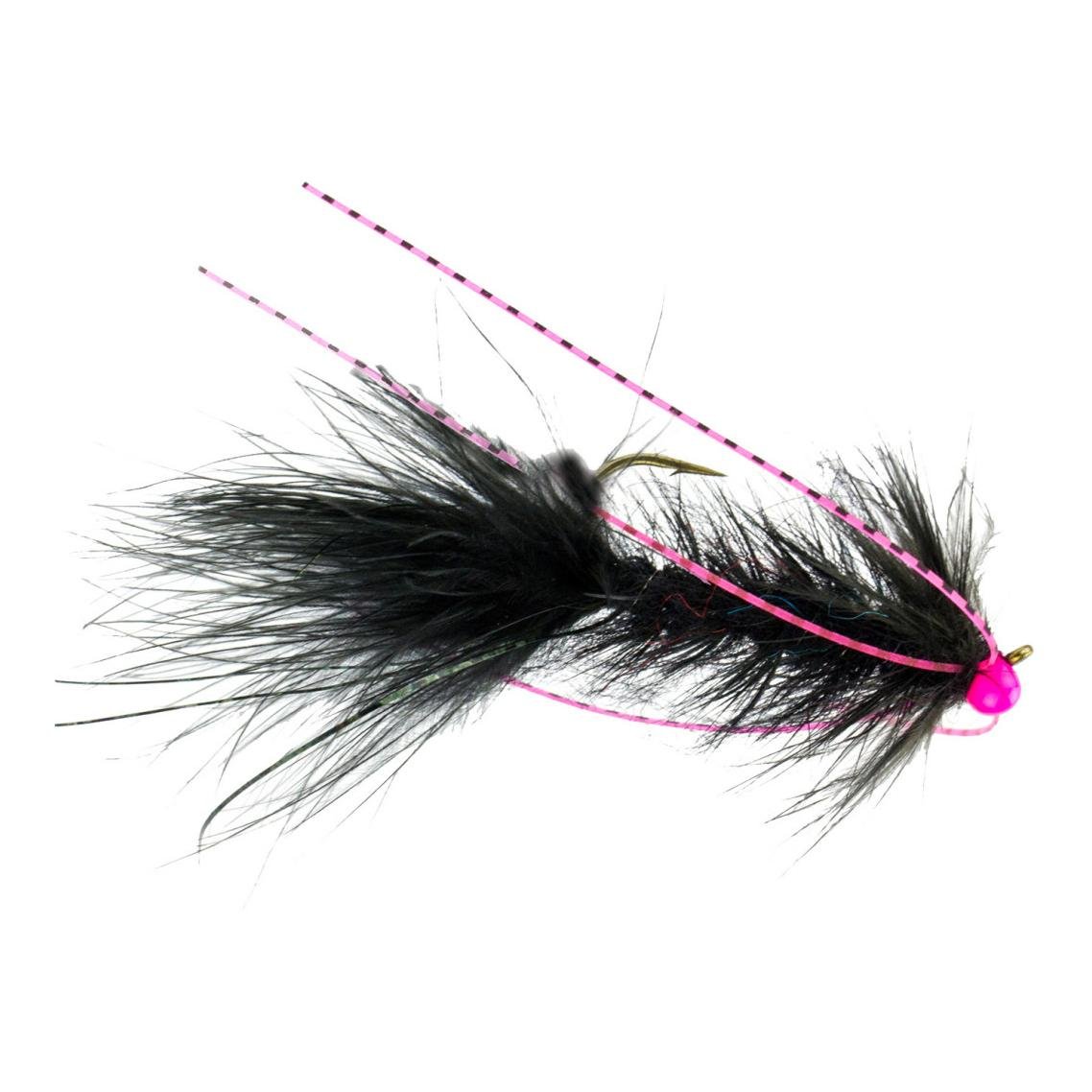 Traun River Off Bead Bugger Black/Pink - Streamer