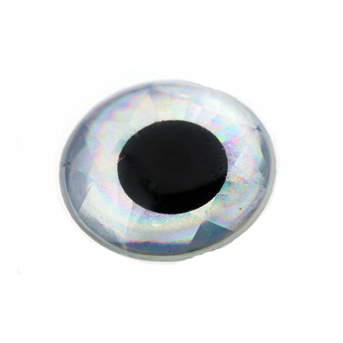 Image of The Fly Co. 3D Epoxy Eyes Holo Silver - Augen bei fischen.ch
