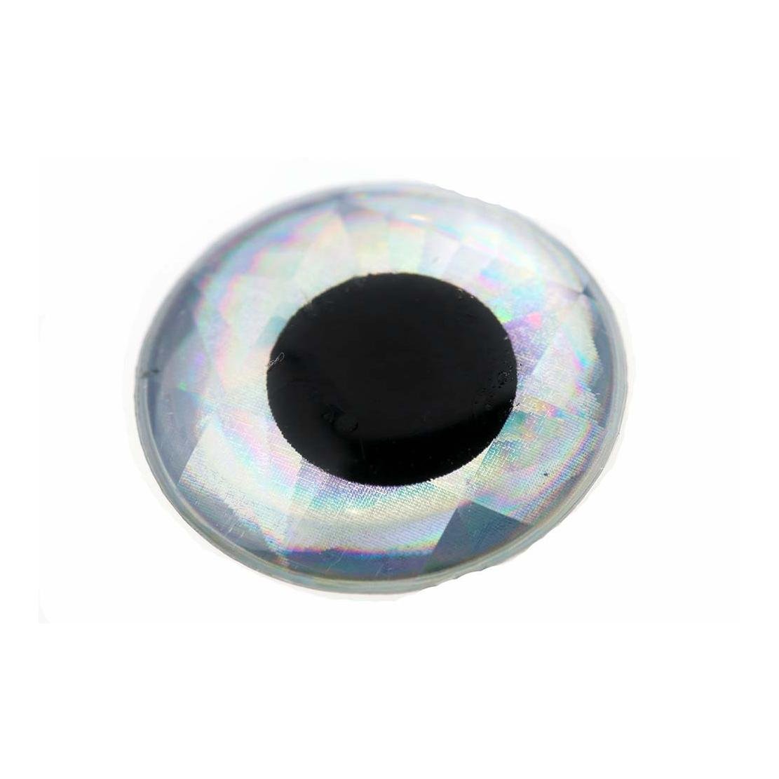 3D Epoxy Eyes Holo Silver - Yeux