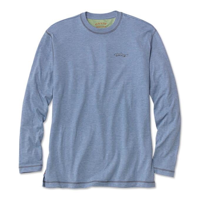 Image of Orvis Drirelease Casting Tee Long-Sleeved Bleached Blue - Langarmshirt bei fischen.ch