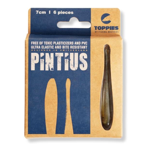Toppies Pintius - Gummiköder - Green Fog -
