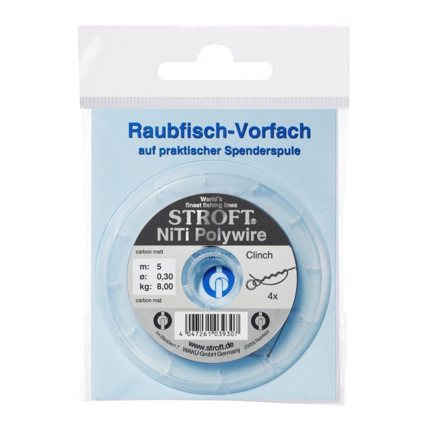 NiTi Polywire 5m - Nickel-Titan Vorfach