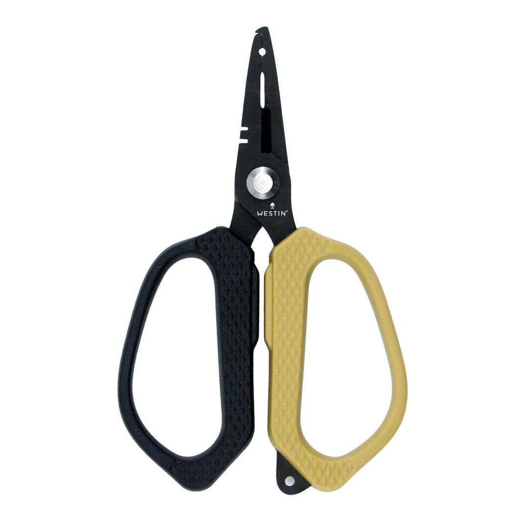 Westin Braid Scissor & Splitring Plier Stainless - Schere & Splitringzange - Black Sand -