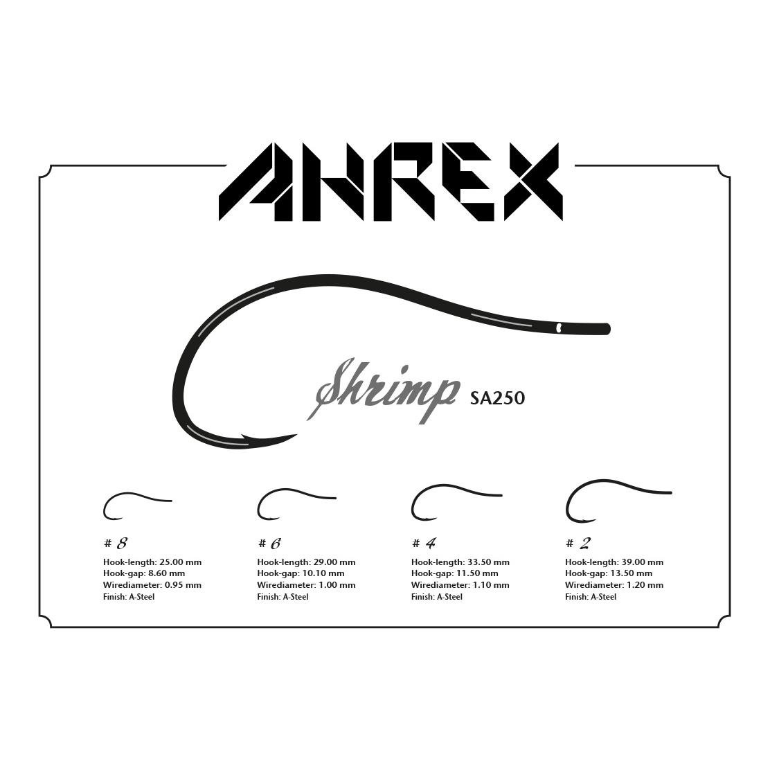 SA250 - Shrimp - Streamerhaken