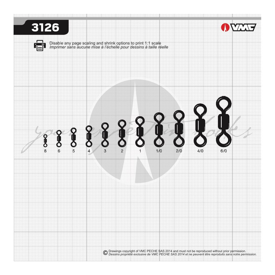 3126 Stainless Crane Swivel - Wirbel