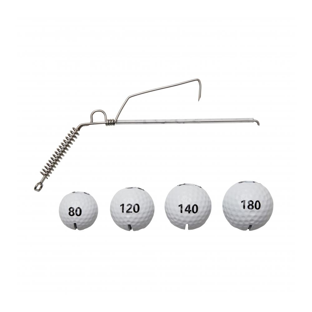 Image of D.A.M. MADCAT Golfball Jig-System Anti Snag - Köderfisch System bei fischen.ch