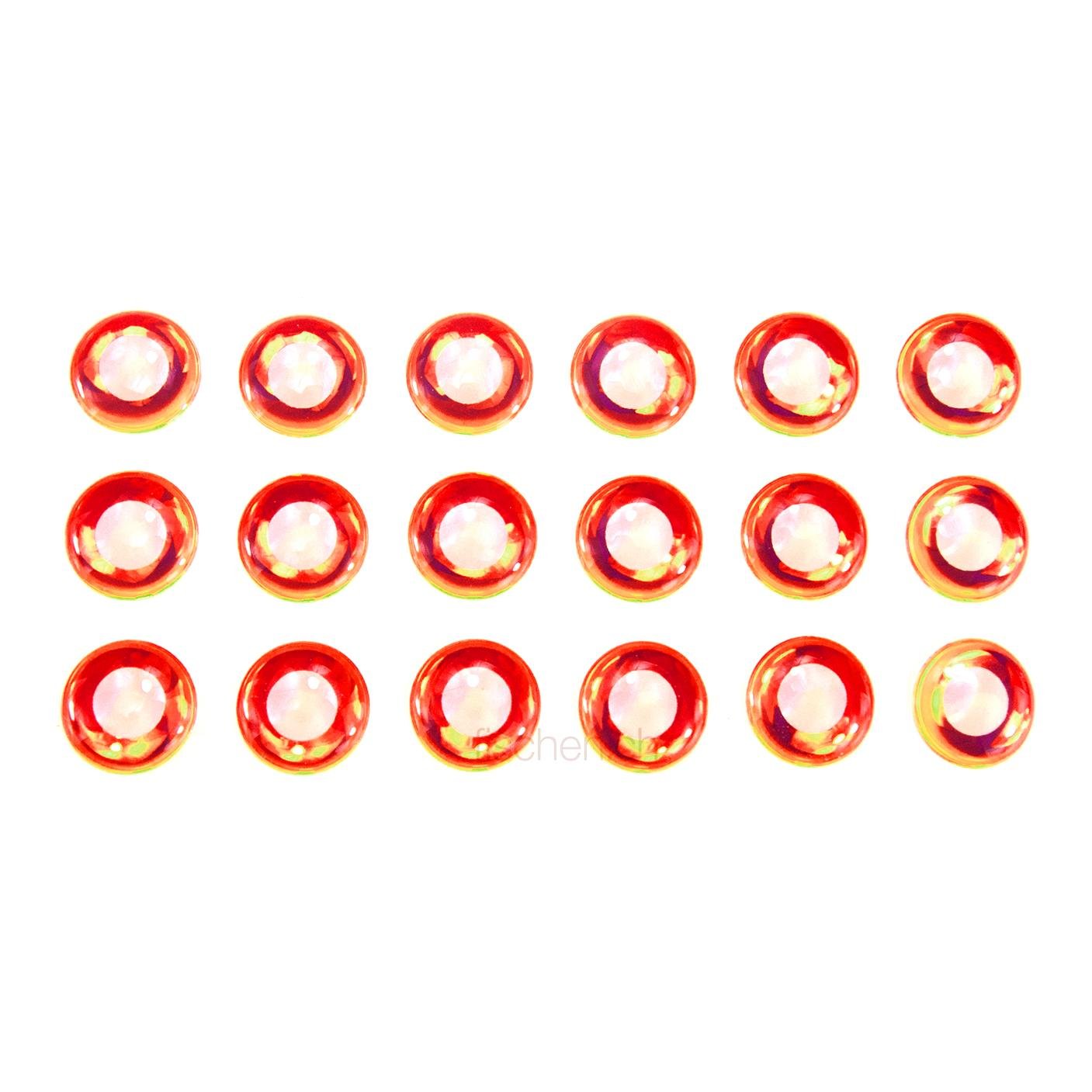 Bauer Epoxy Eyes - White / Red - Augen