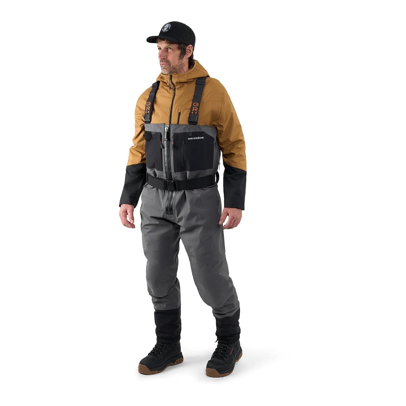 Grundens Men's Vector Zip Stockingfoot Wader
