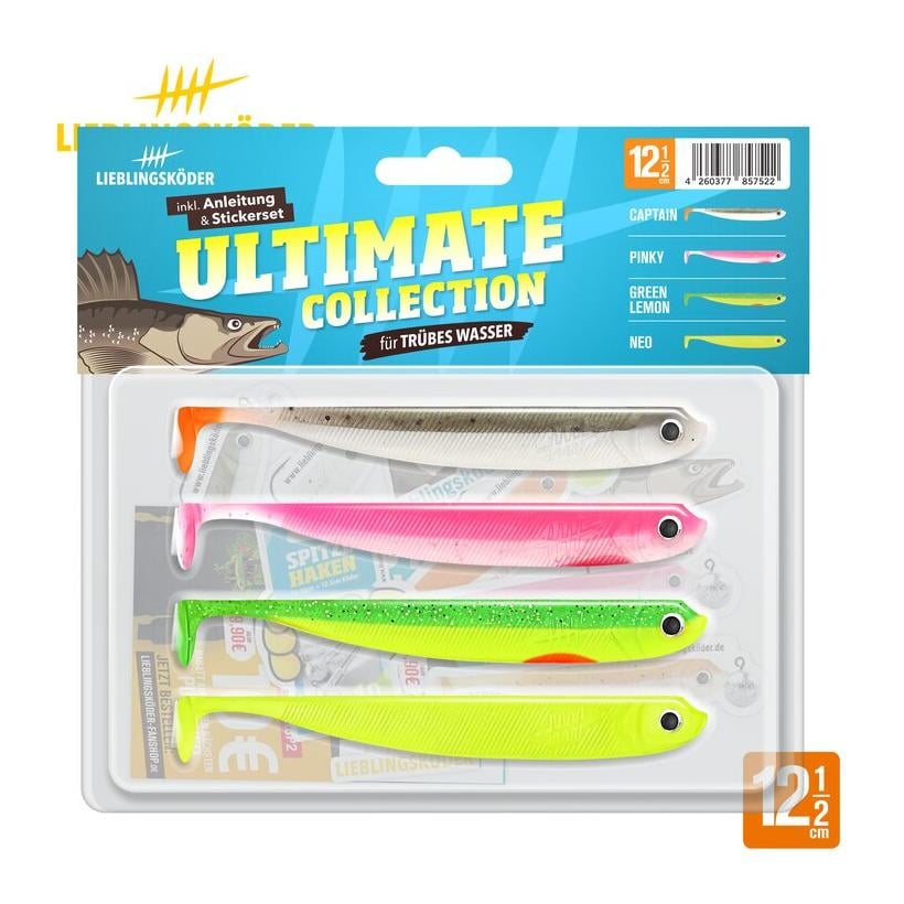 Ultimate Collection trübes Wasser - Gummiköder-Set