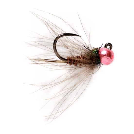 Image of Fulling Mill CdC PT Jig Metallic Pink o.W. - Nymphe bei fischen.ch