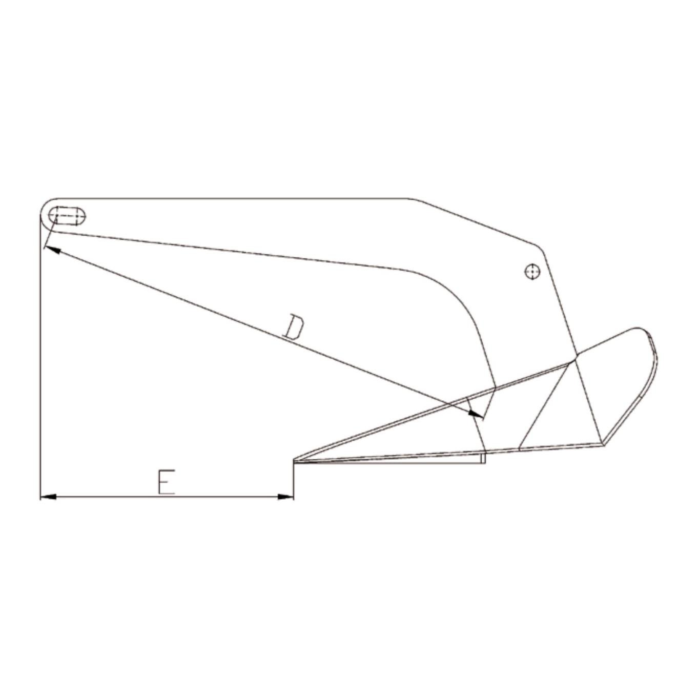 DC Anker, feuerverzinkt
