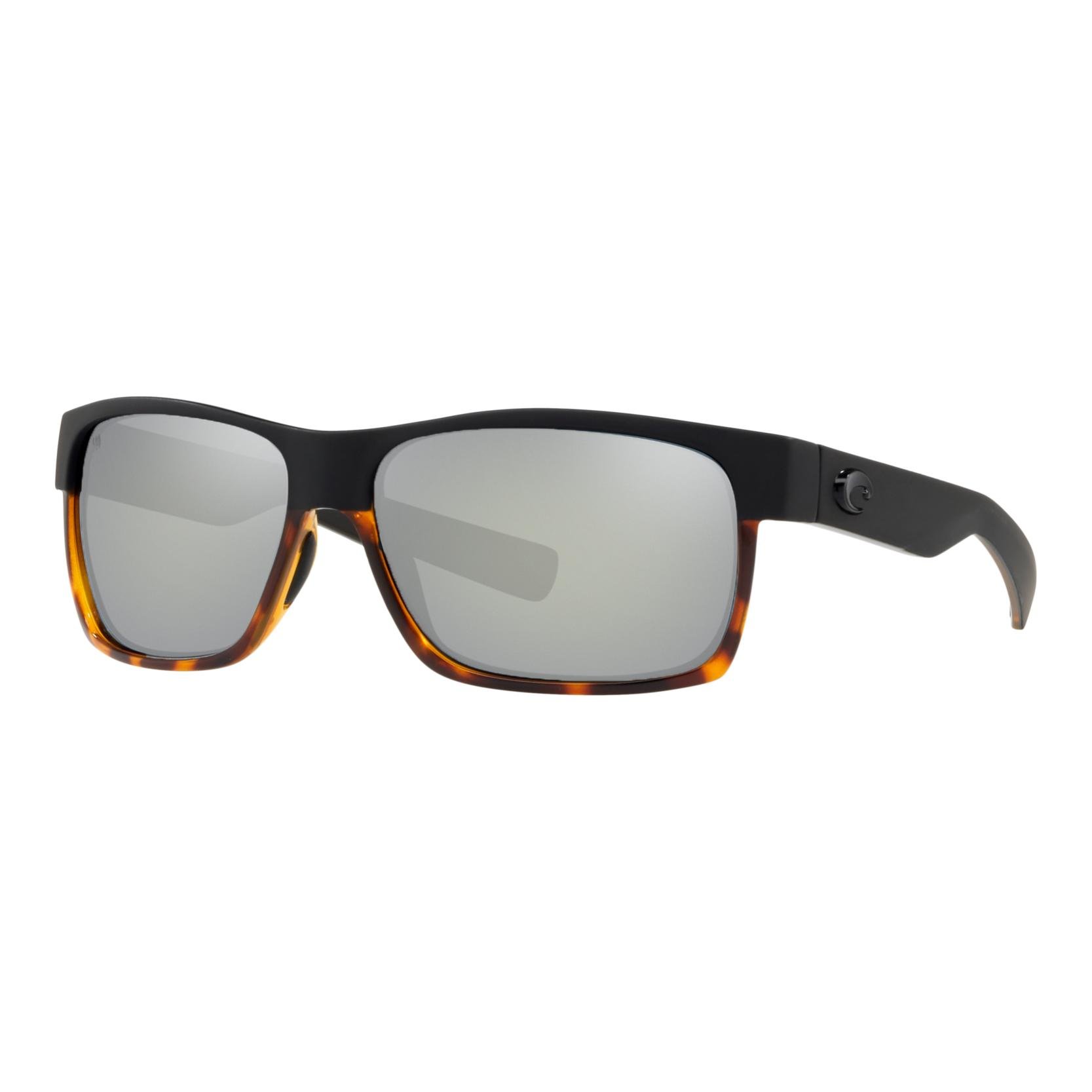 Costa Half Moon Gray Silver Mirror - Polarisationsbrille
