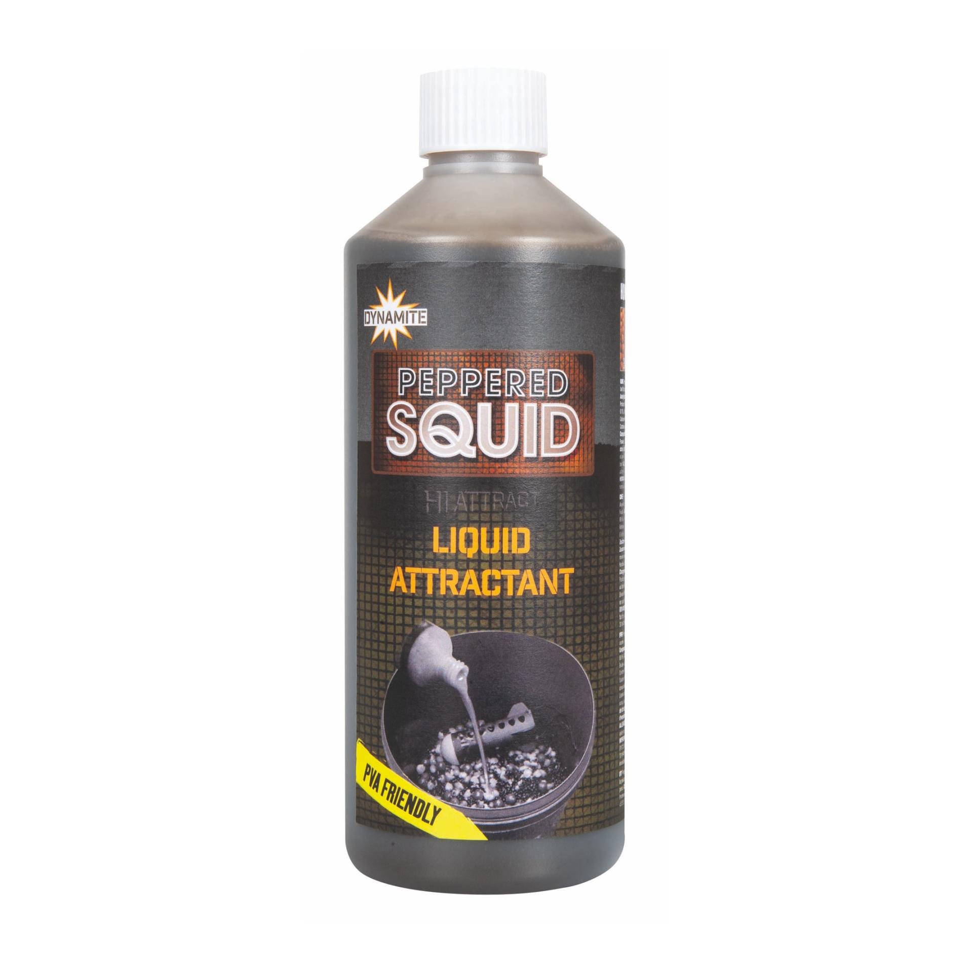 Big Fish Liquid Attractant Peppered Squid - Liquid