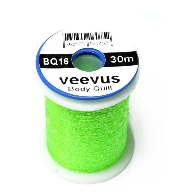 Image of Veevus Body Quill - Fluo Chartreuse - Körpermaterial - Fluo Charteuse - bei fischen.ch