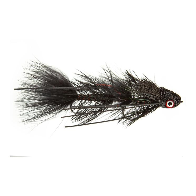 Image of Montana Fly Company Galloup's Dungeon Black - Streamer bei fischen.ch