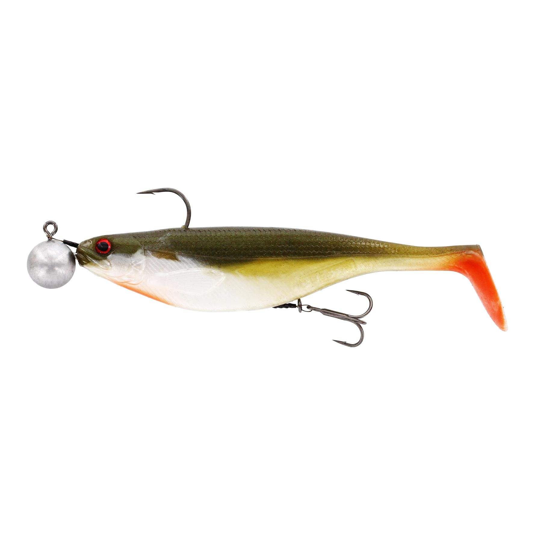 Image of Westin Shad Teez Rigged 'n Ready Bass Orange - Gummiköder-Set bei fischen.ch