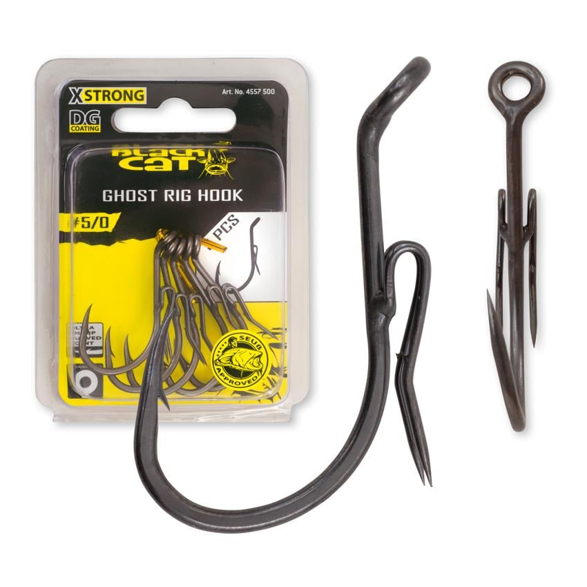 Ghost Rig Hook DG coating - Einzelhaken für Welsrigs