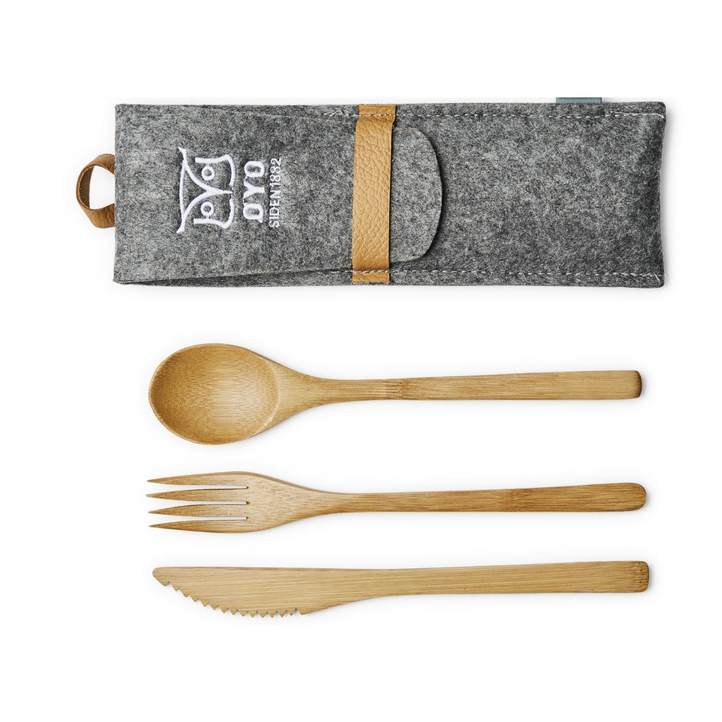 TURTAGRØ - Holzbesteck Set (3 Teilig) 