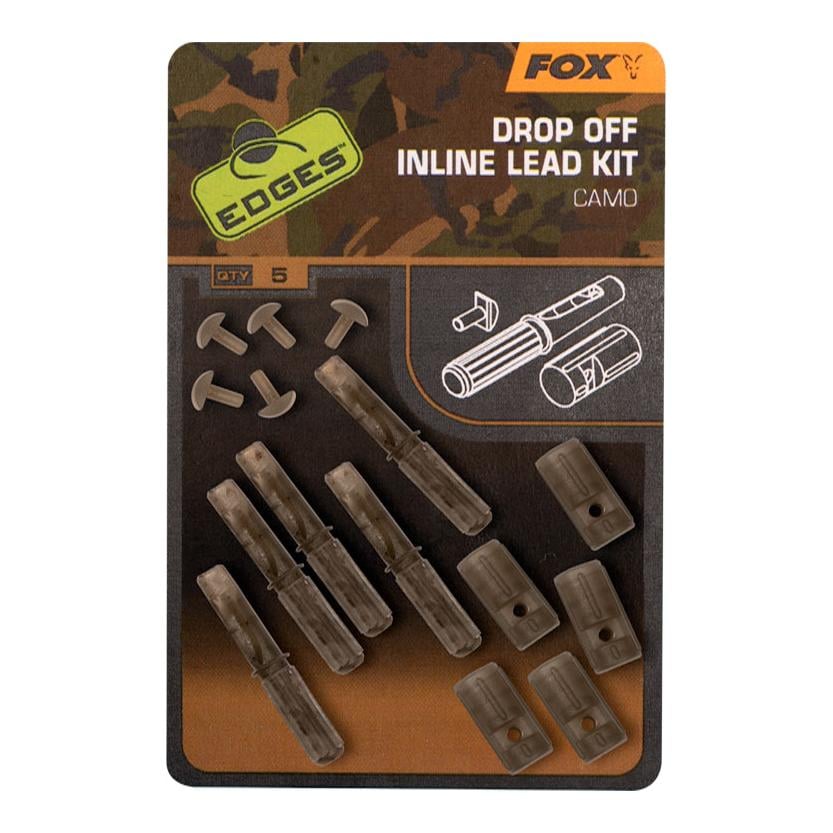 Image of FOX Rage Edges Camo Inline Lead Drop Off Kit - Vorfach bei fischen.ch
