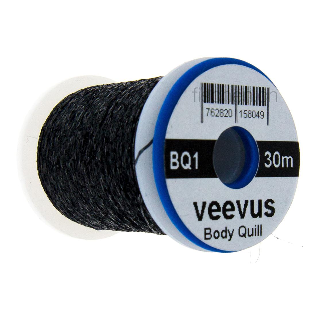 Image of Veevus Body Quill - Black - Körpermaterial bei fischen.ch