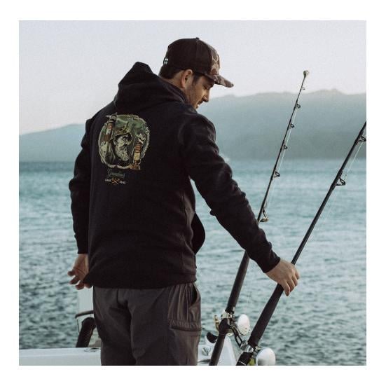 Grundens Dark Seas X Grundens Watchman Hoodie