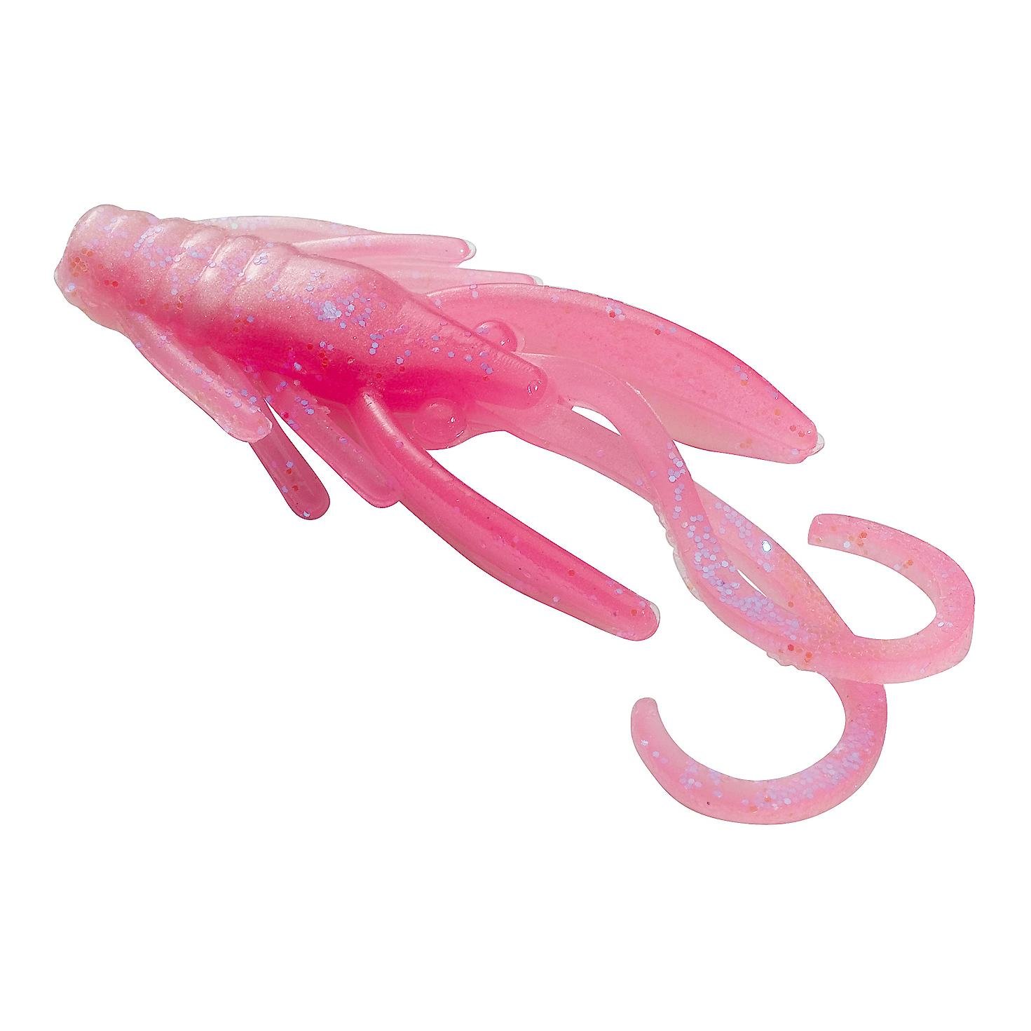 Image of Berkley Powerbait Micro Nymph Pink Shad with Scales - Gummiköder bei fischen.ch