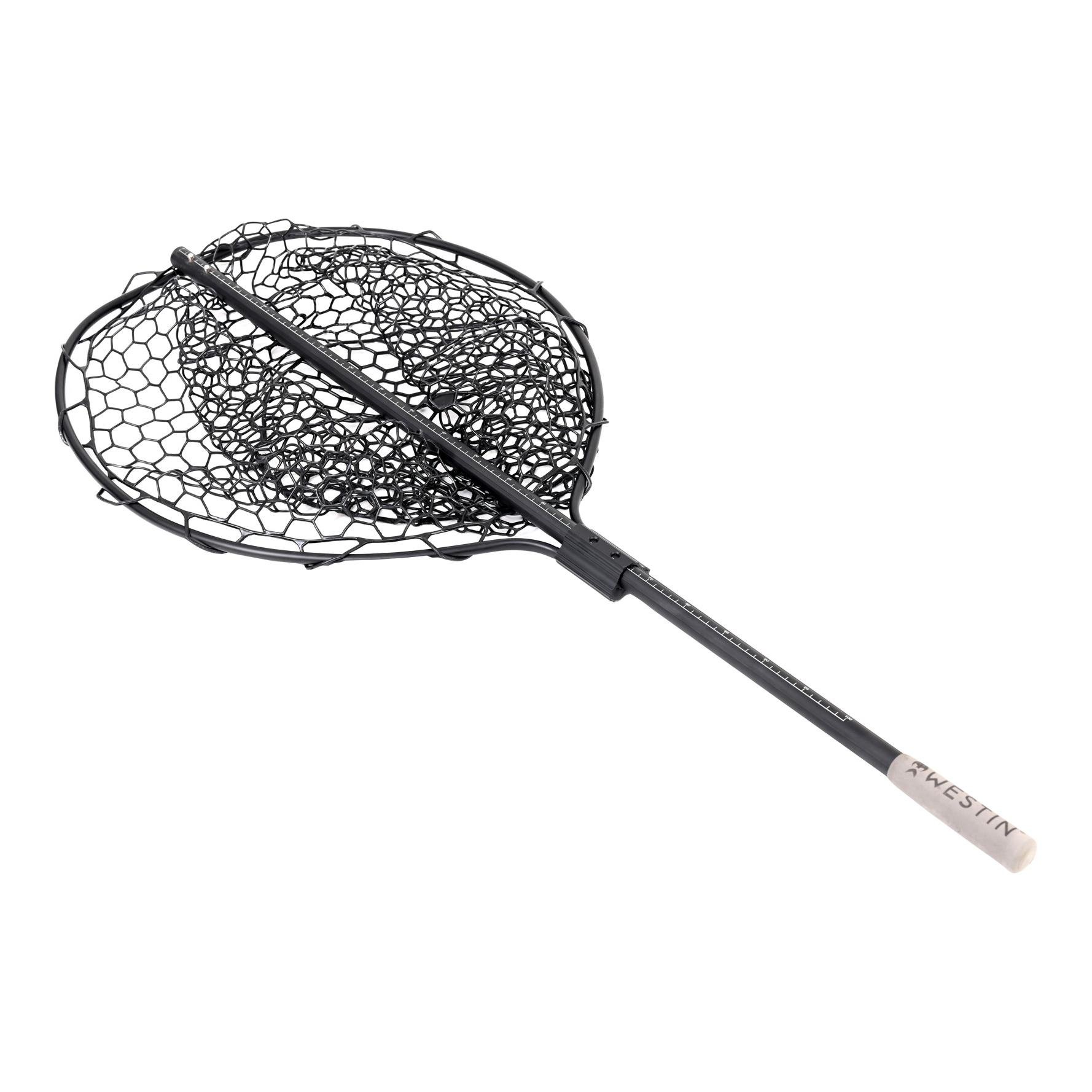 W3 C&R Full Rubber Mesh Landing Net - Feumer