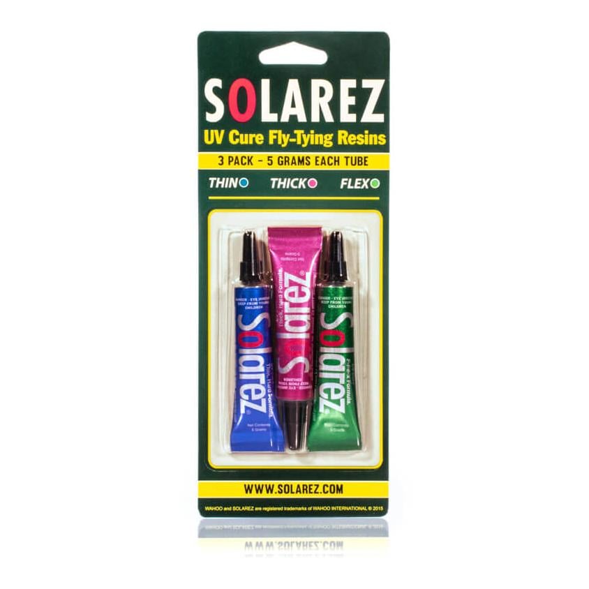 Solarez UV Resin 3 Pack - UV Lack