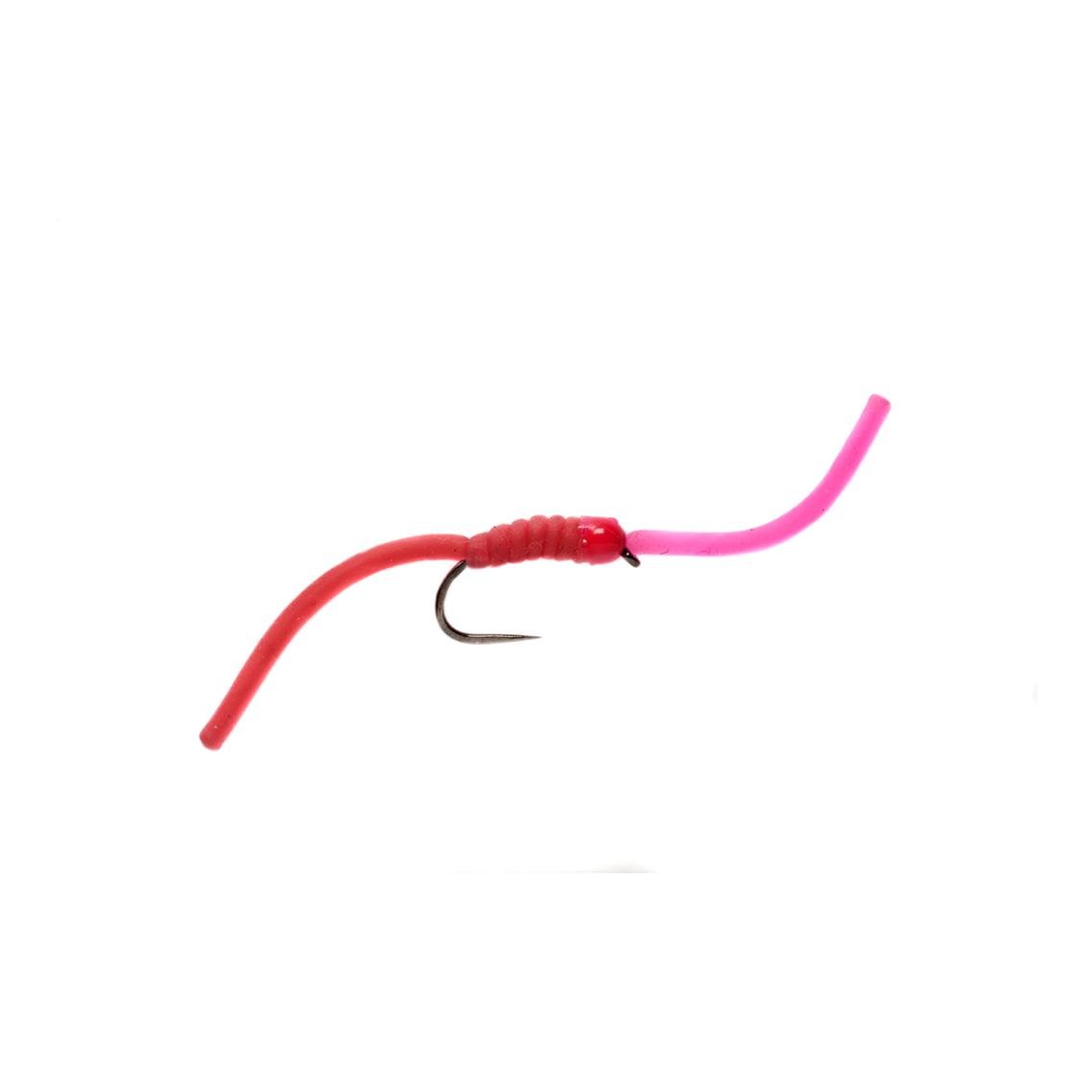 Image of Fulling Mill Two Tone Wiggly Worm o.W. - Nymphe bei fischen.ch