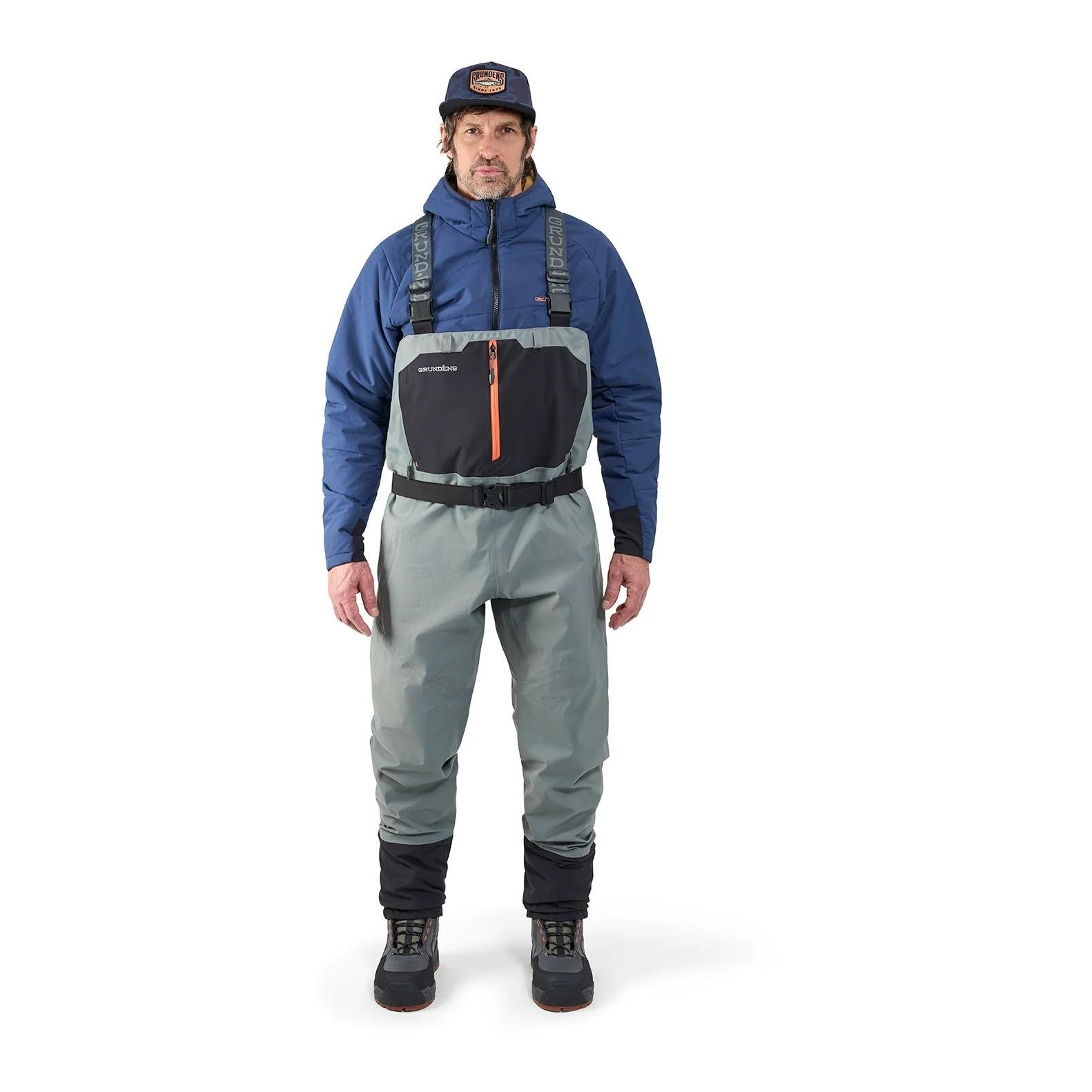 Grundens Men's Bedrock Stockingfoot Wader