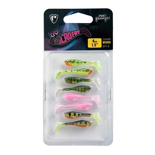 FOX Rage Ultra UV Micro Fry Mixed Colours  - Gummiköder