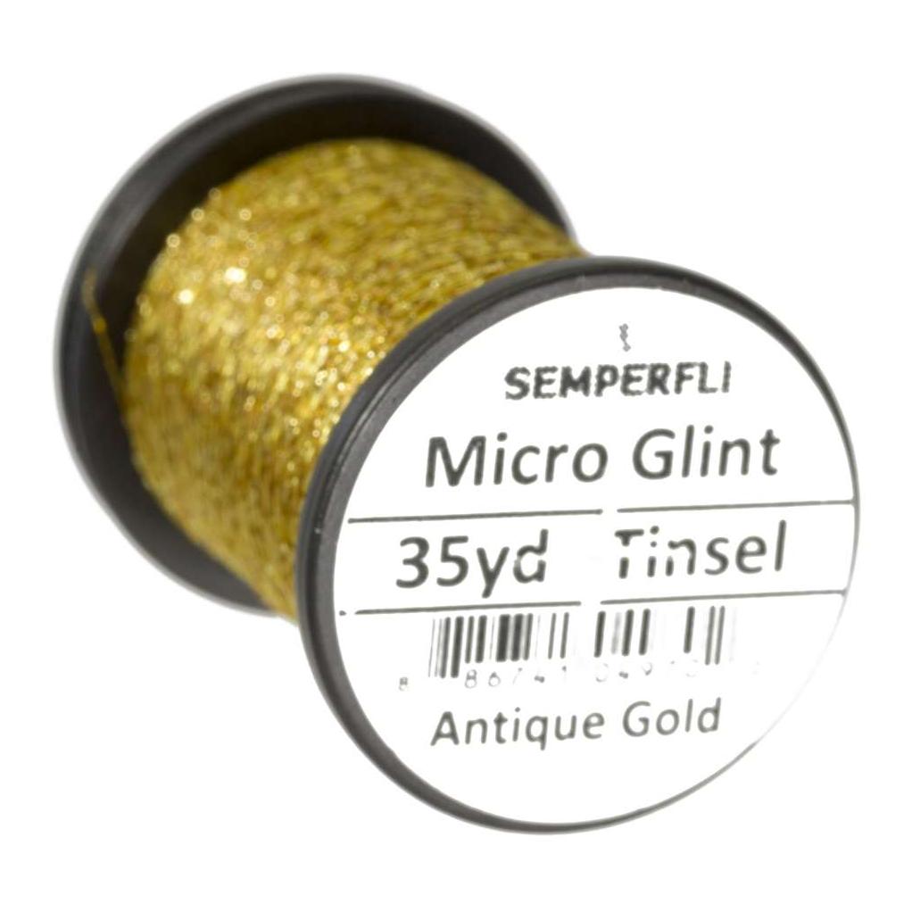 Micro Glint - Antique Gold - Nymph Tinsel