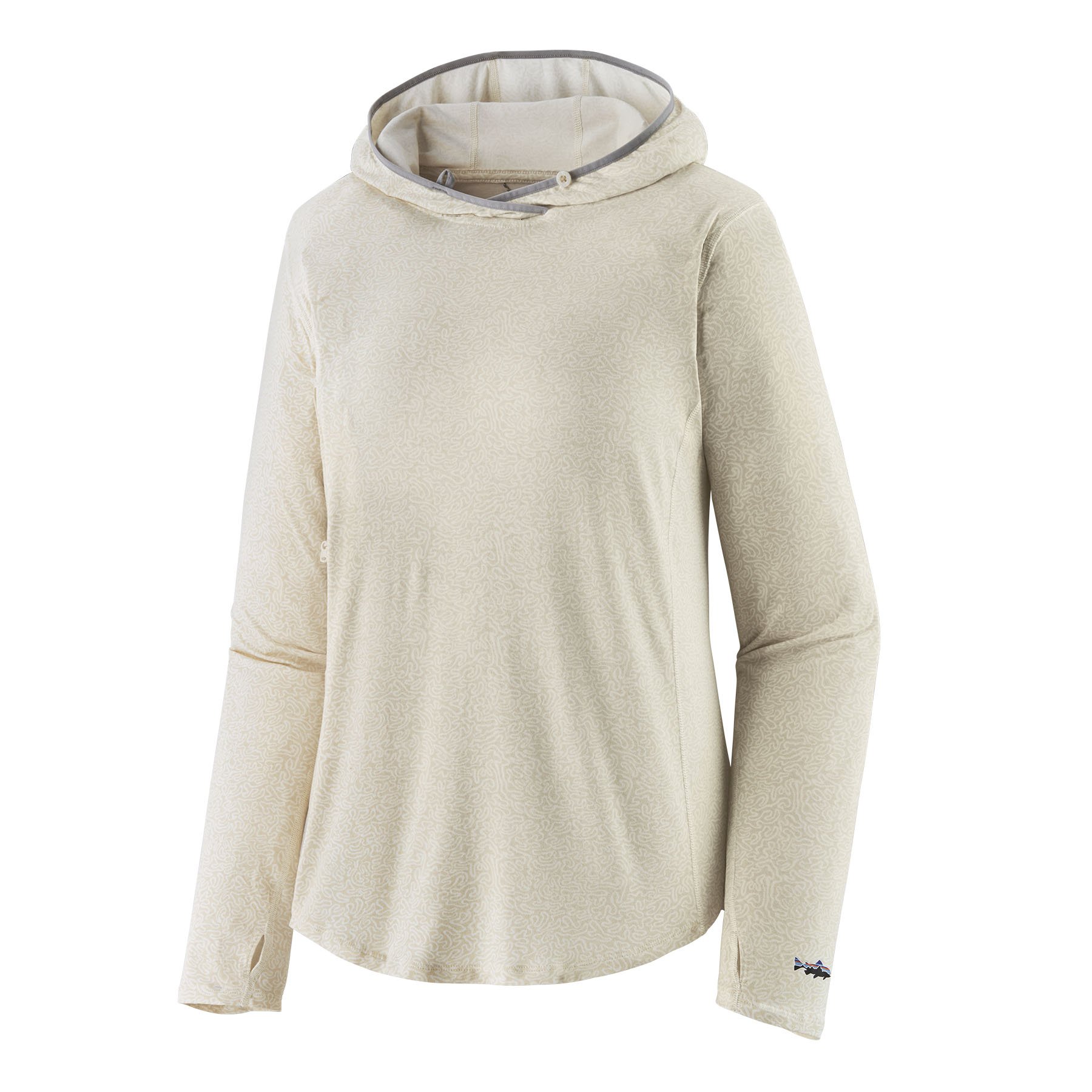 W's Tropic Comfort Natural Hoody - Sunshirt