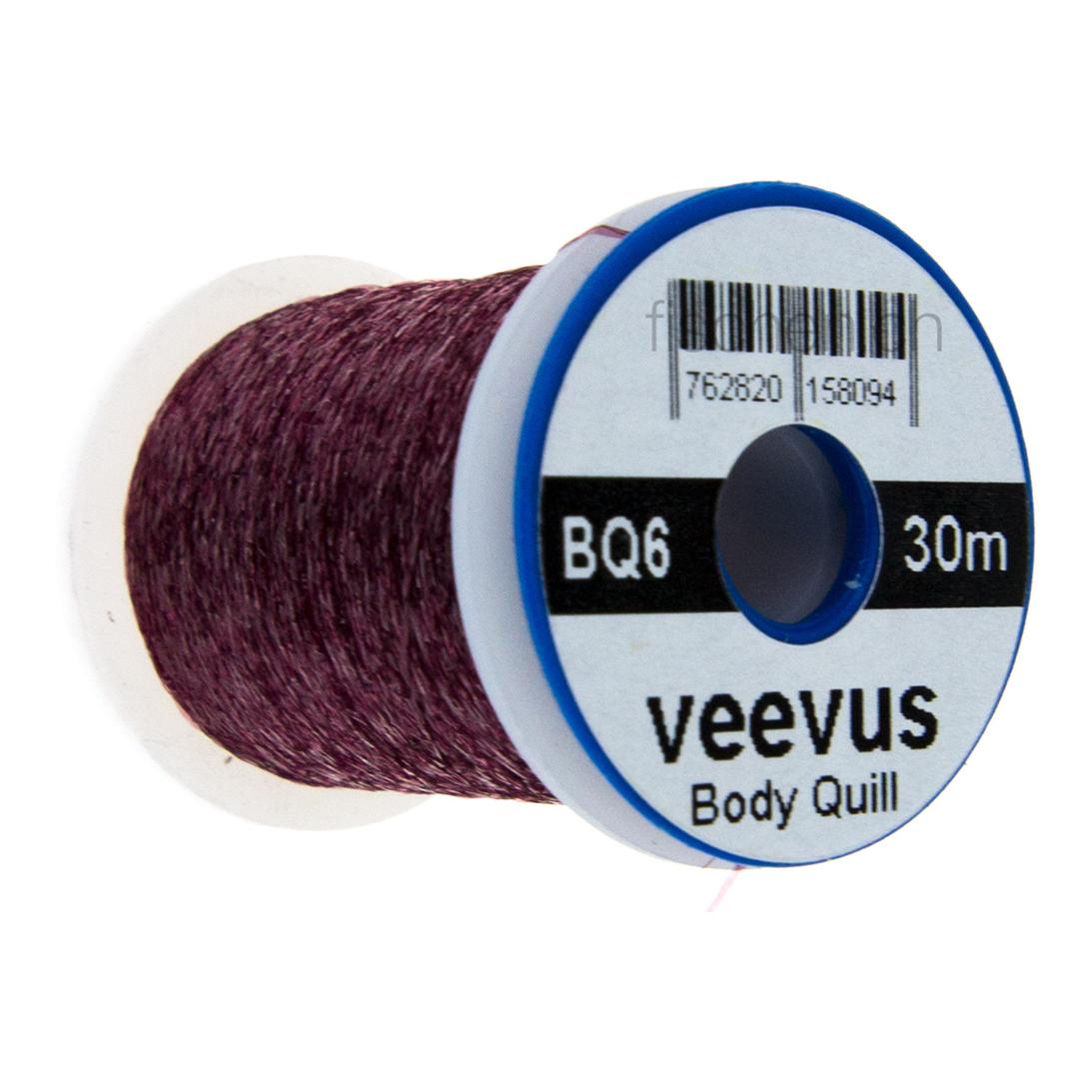 Image of Veevus Body Quill - Claret - Körpermaterial bei fischen.ch