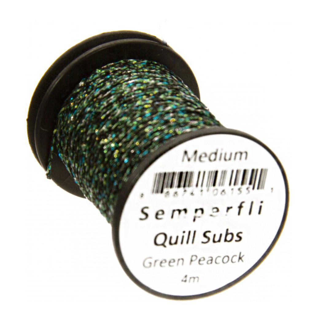 Quill Subs - Green Peacock