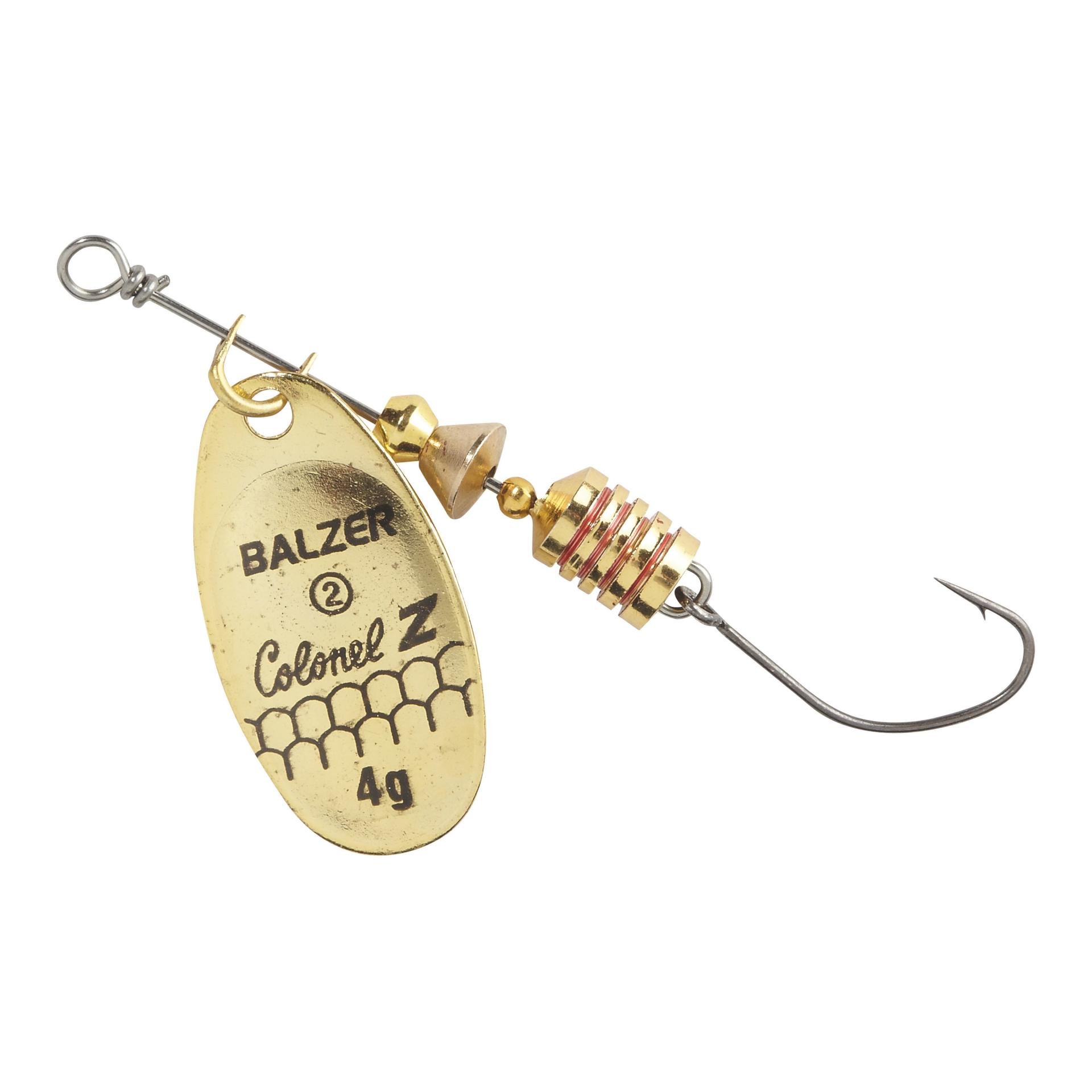Balzer Colonel Z mit Einzelhaken Gold - Spinner