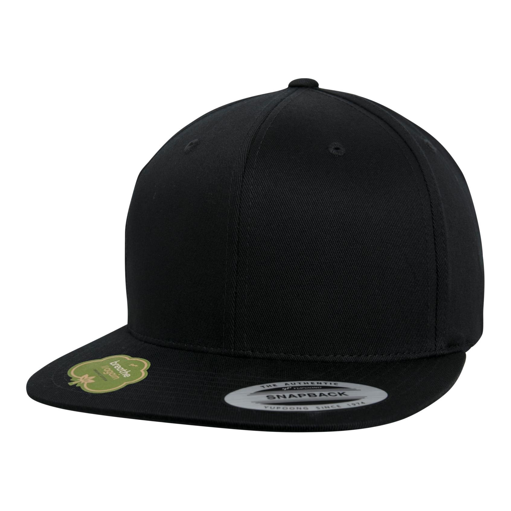 Flexfit Organic Cotton Snapback - Navy -