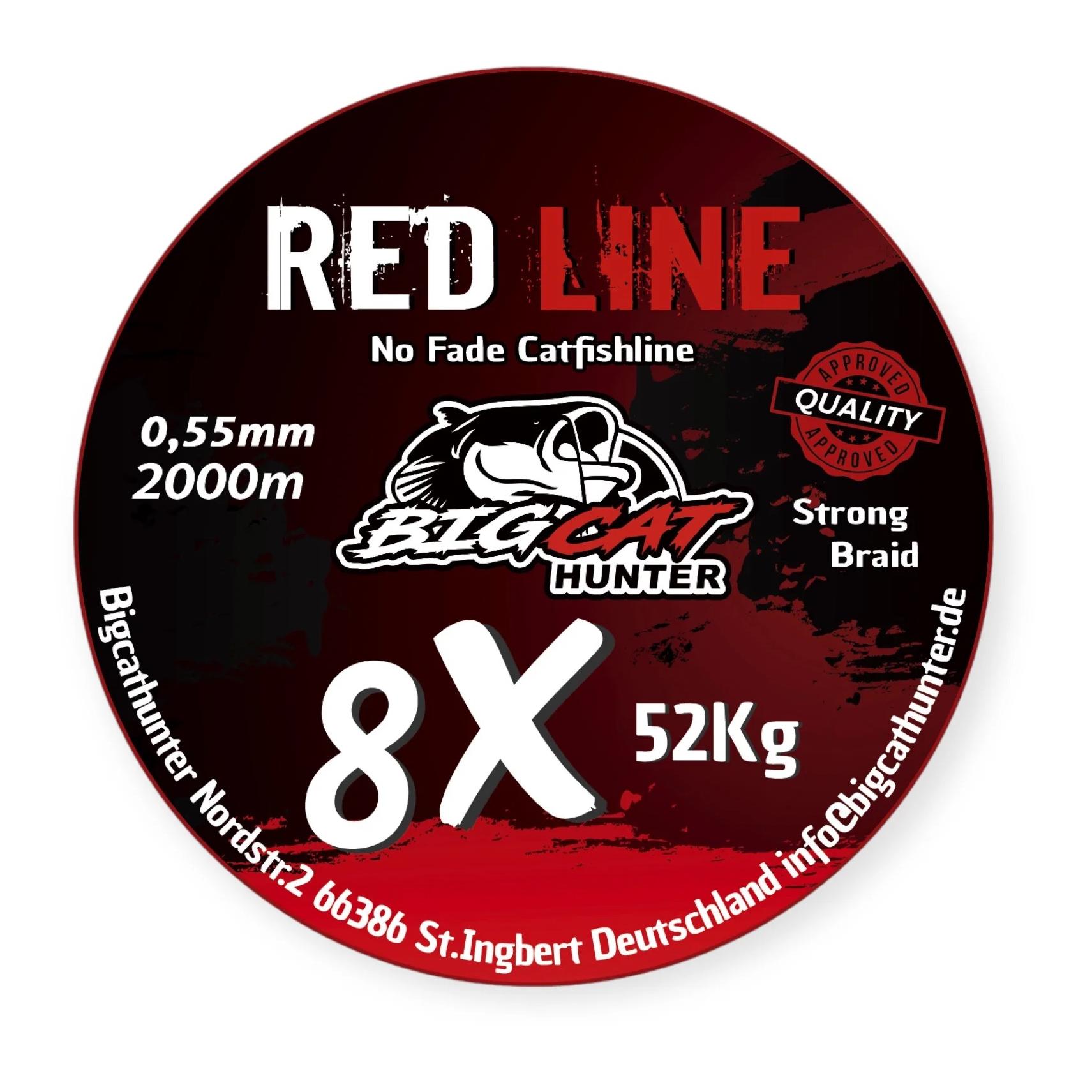 Red Line 0,55mm Hauptschnur - Meterware