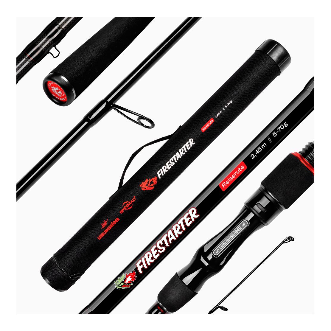 Lieblingsköder Firestarter Reiserute - Reiserute