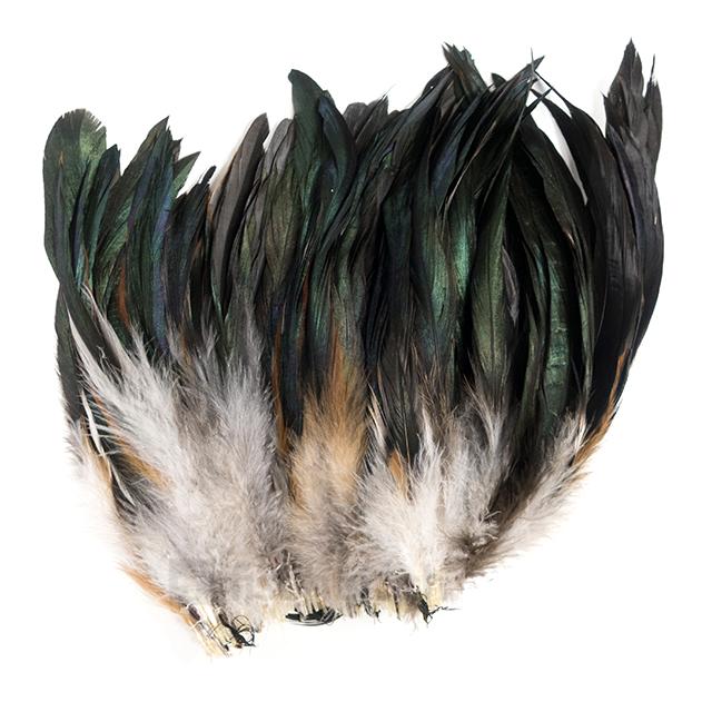 Image of Hareline Dubbin Iridescent Black Schlappen bei fischen.ch