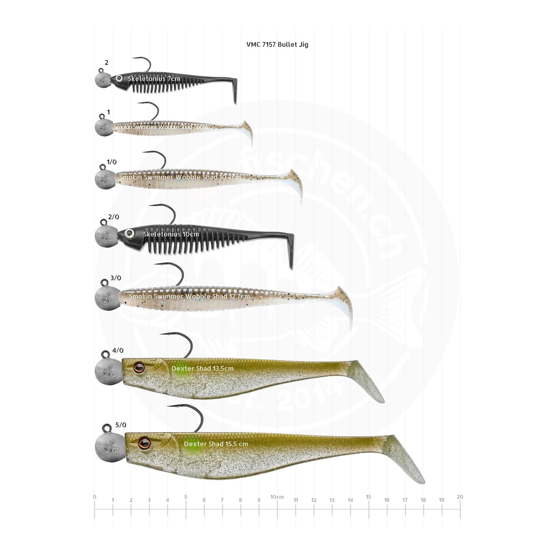 7157 Bullet Jig - Jigkopf