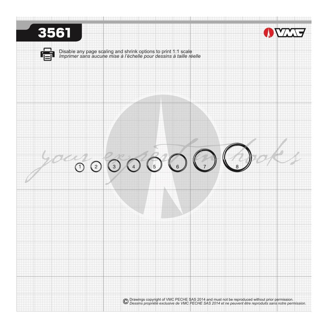 3561 X-Stark Sprengringe aus rostfreiem Stahl - Splitring