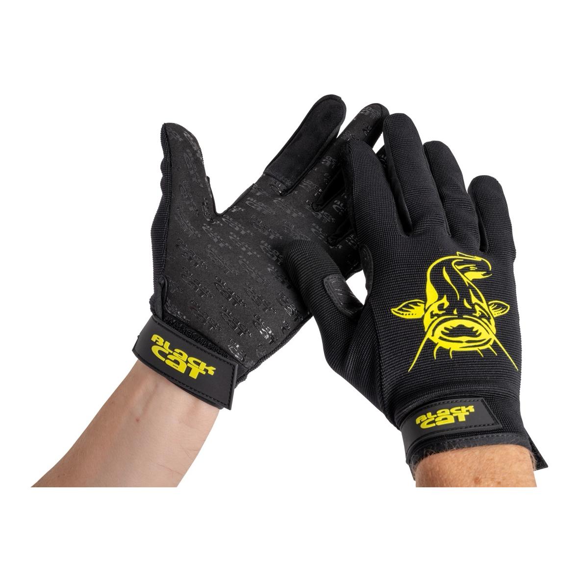 Black Cat Cat Gripper Handschuhe