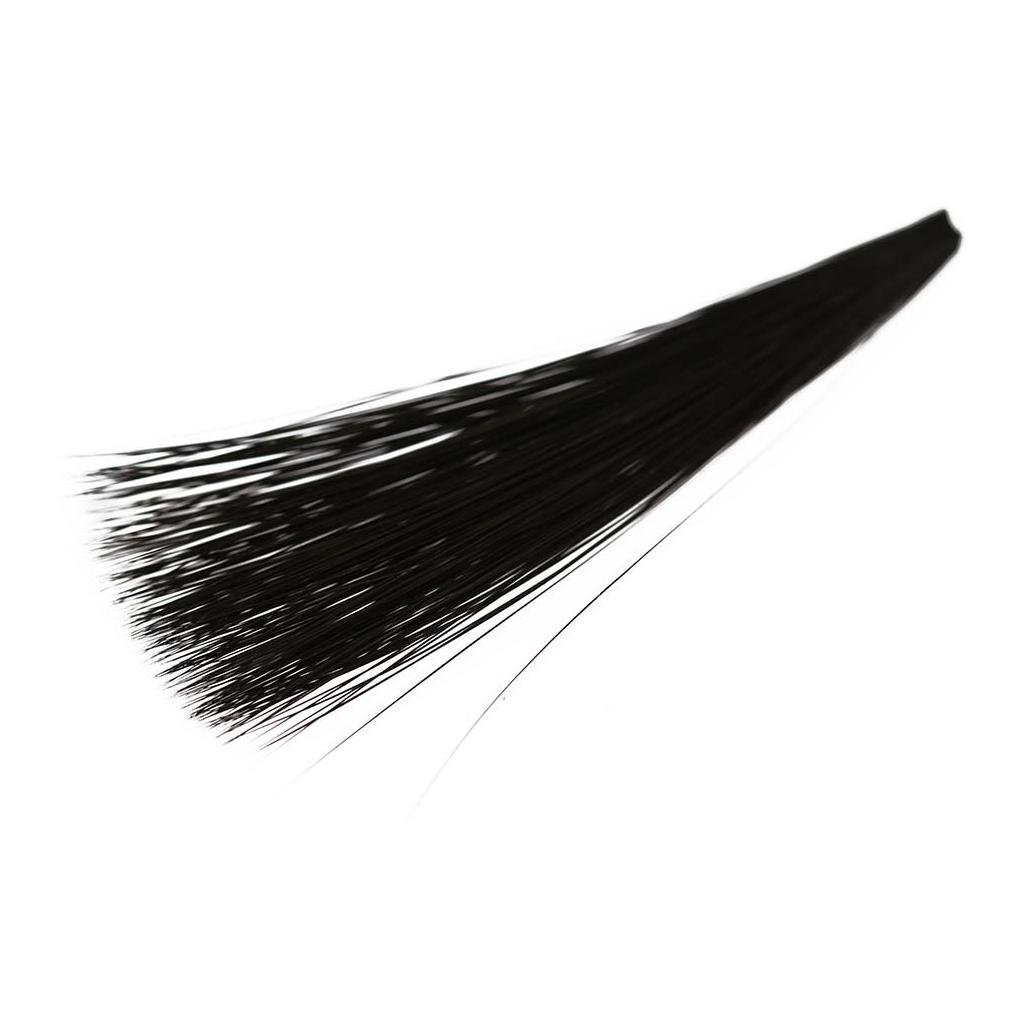 Image of The Fly Co. Mayfly Tails - Charcoal Black - White - bei fischen.ch